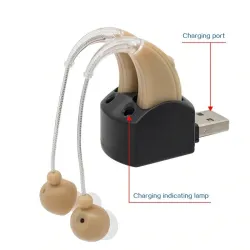 Rechargeable hearing aid - high power - high quality