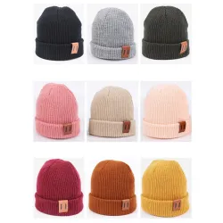 Bonnet chaud en tricot - pour filles / garçons