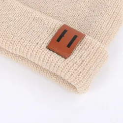 Bonnet chaud en tricot - pour filles / garçons