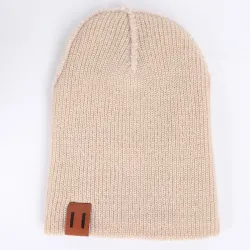Bonnet chaud en tricot - pour filles / garçons