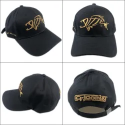 Casquette de baseball / snapback - broderie fishbone - réglable - unisexe