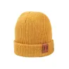 Knitted warm beanie - for girls / boysHats & caps