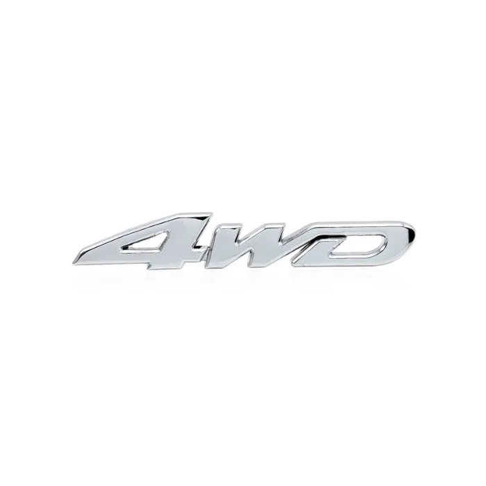 4WD chrome autocollant de voiture
