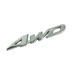 4WD chrome autocollant de voiture