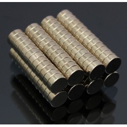 N52 - neodymium magnet - cylinder - 5 * 2mm - 50 piecesN52