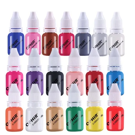 Encre pour vernis à ongles - à base d'eau - pour la peinture à l'aérographe