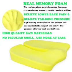 Cushion foam seat - car / office / wheelchair