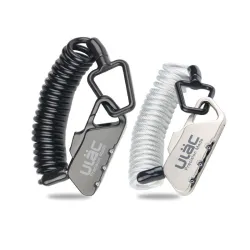 Mini antivol vélo - antivol - corde extensible - combinaison 3 chiffres - 1200mm