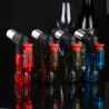 Jet flamme briquet - coupe-vent - rechargeable - allume cigare