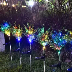 Artificial plant - solar lighting - garden / yard / decoration