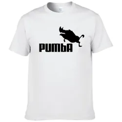 Classic short sleeve t-shirt - cotton - funny PumbaT-shirts