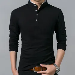 Button up long sleeve shirt - cotton