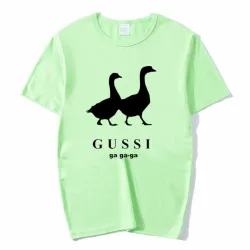Funny duck logo - cotton t-shirt