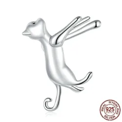 WOSTU clip earrings - sterling silver for women