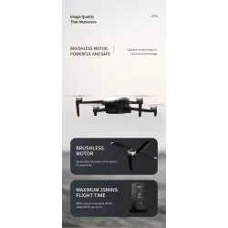 C-Fly OBTAIN 2 - 5G - WIFI - 5KM - FPV - 4K HD Camera - Brushless - 35mins Flight Time - Foldable - RC Drone Quadcopter - RTF