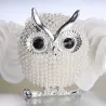 Crystal brooch with pearl owlBrooches