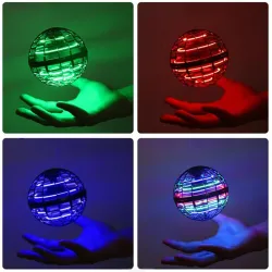 Flynova Pro - Flying Ball Spinner - with Magic Controller - Dynamic - RGB Lights - Double Pass - RC Drone Quadcopter