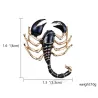 Enamel insect brooch for women - ladybug / scorpion / lizard
