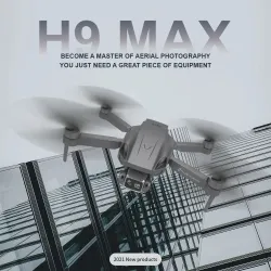 H9MAX - 5G - 4CH - 4K Dual Camera - GPS - Brushless - RC Quadcopter - RTF