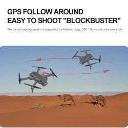 H9MAX - 5G - 4CH - 4K Dual Camera - GPS - Brushless - RC Quadcopter - RTF