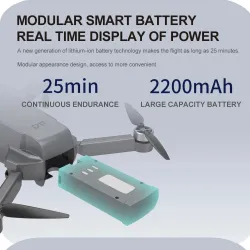 H9MAX - 5G - 4CH - 4K Dual Camera - GPS - Brushless - RC Quadcopter - RTF