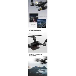 S80 - WiFi - FPV - 4K Dual Camera - Foldable - RC Quadcopter - RTF