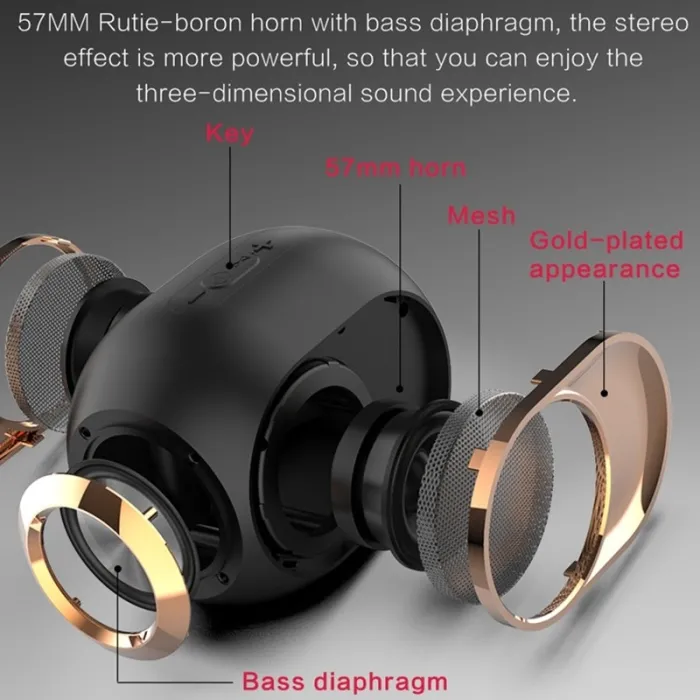 X6 wireless speaker - Bluetooth - HiFi - TWS - waterproof