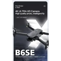 Beyondsky B6SE - 5G - WIFI - FPV - GPS - 4K HD Dual Camera - RC Drone Quadcopter - RTF