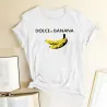 Dolce and Banana print - funny t-shirt - unisex