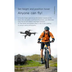 H3 Mini - 2.4G - WiFi - FPV - 4K HD Dual Camera - Foldable - RC Drone Quadcopter - RTF