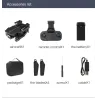 H3 Mini - 2.4G - WiFi - FPV - 4K HD Dual Camera - Foldable - RC Drone Quadcopter - RTF