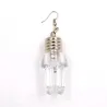 Light bulb shaped - stud earrings - LED