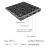 Portable numeric keyboard - Bluetooth - USB