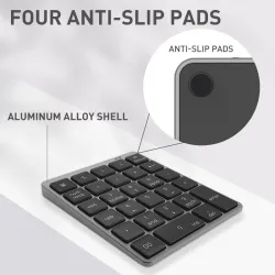 Portable numeric keyboard - Bluetooth - USB