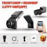 Sameuo U2000 dash cam - auto night vision - 24 hour parking monitor - front and rear
