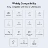 USB 3.0 / Type C 3.1 splitter - 4 ports - OTG - Xiaomi / Lenovo / MacBook Pro