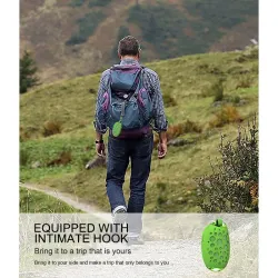 Mango shaped - wireless Bluetooth speakers - waterproof - with metal clip