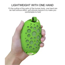 Mango shaped - wireless Bluetooth speakers - waterproof - with metal clip