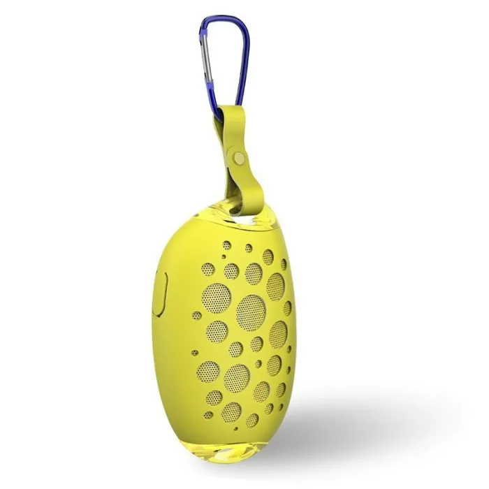 Mango shaped - wireless Bluetooth speakers - waterproof - with metal clip