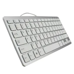 Computer keyboard - USB - ergonomic design - for Apple / Windows / PC / MacKeyboards