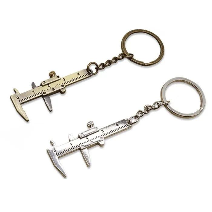 Porte-clés métal règle verniper