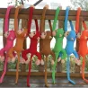 Singe aux bras longs - peluche - 60cm