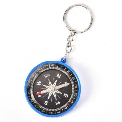 Plastic compass - keychain