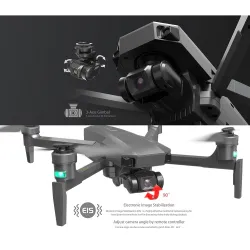 MJX Bugs 16 Pro - B16 Pro - EIS - 5G - WIFI - FPV - 4K EIS Camera - GPS - RC Drone Quadcopter - RTF