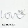Love shaped - LED neon lights / night light - USB
