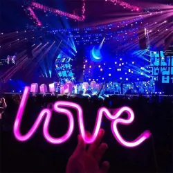 Love shaped - LED neon lights / night light - USB
