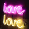 Love shaped - LED neon lights / night light - USB