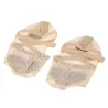 Ballet dance socks - open toe - with rhinestone decorations