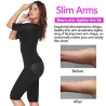 Full body slimming shaper - with front zipper