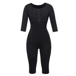 Full body slimming shaper - with front zipper